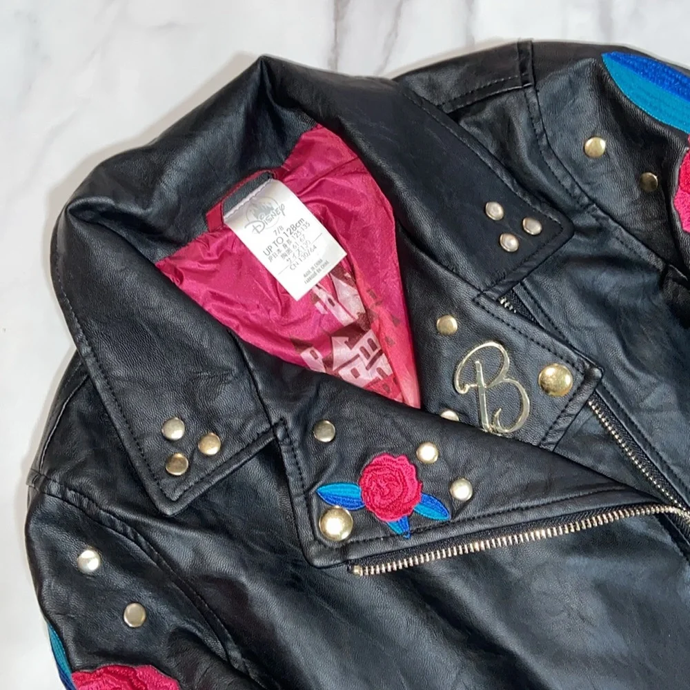 Disney - Beauty and the Beast Faux Leather Jacket